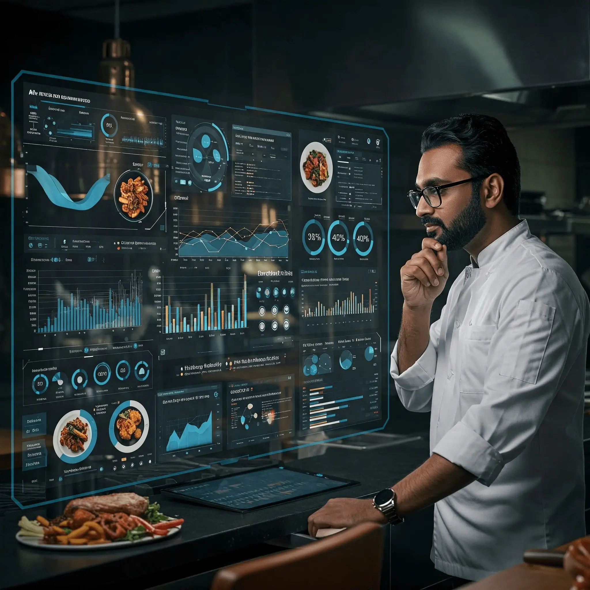 Restaurant analytics dashboard